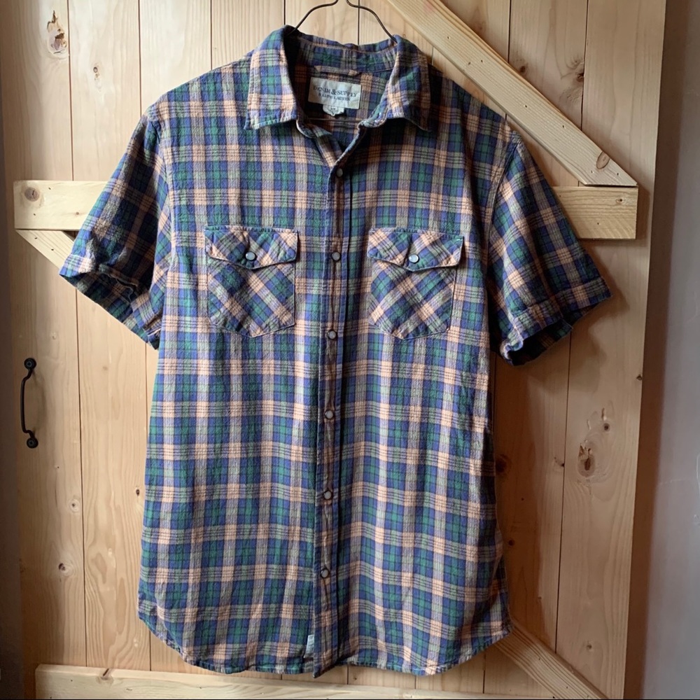 Ralph Lauren DENIM & SUPPLY Flannel Shirt Sleeve M